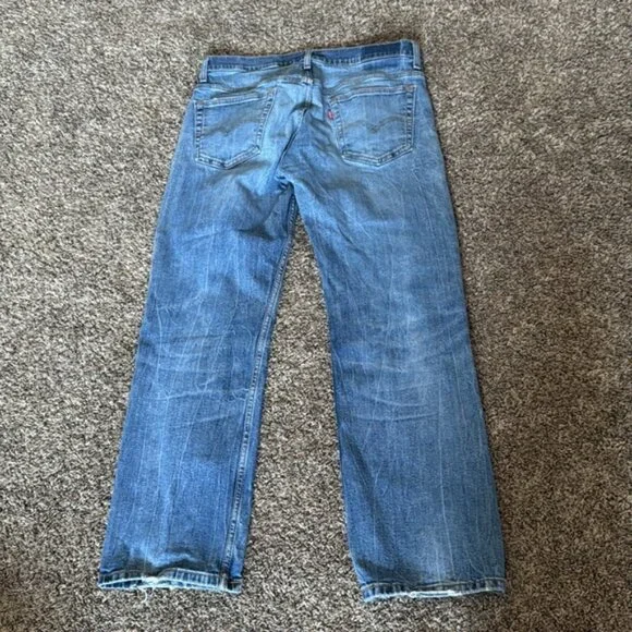 Levis Distressed Jeans Size 32 X 32 - Picture 5 of 9